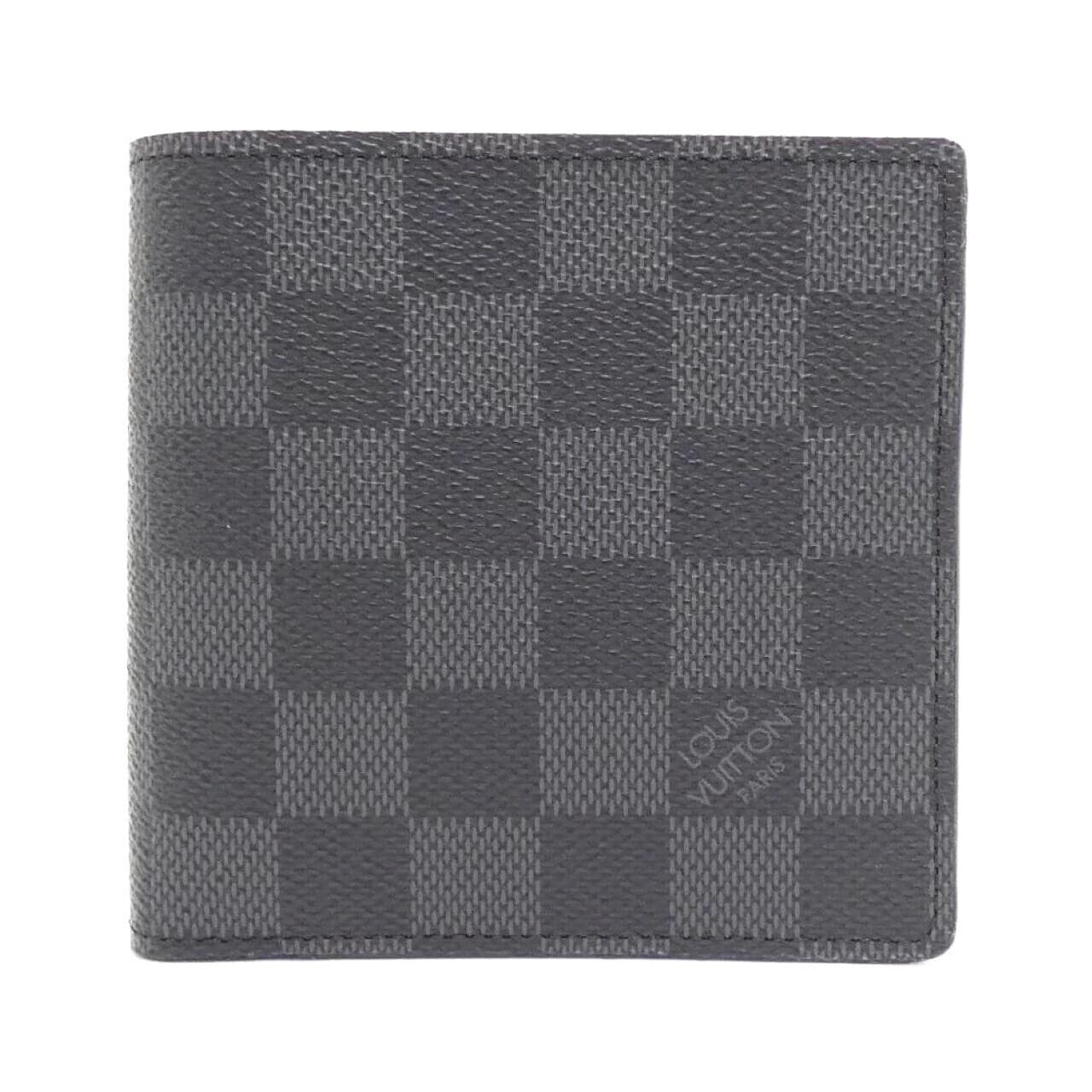 LOUIS VUITTON Damier 石墨 Portefeuille Marco N62664 钱包