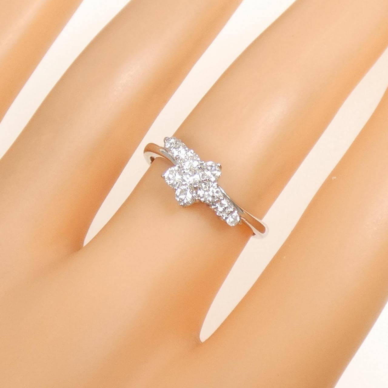 PT900 ダイヤモンド リング 0.50CT