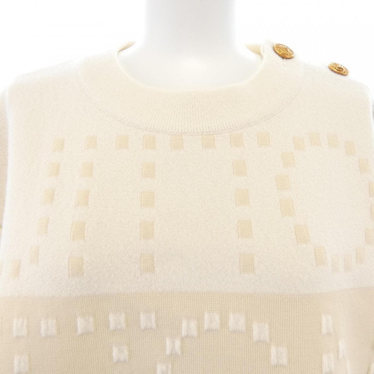 ルイヴィトン LOUIS VUITTON シグネチャーチャンキーストライププルオーバー FOKL31U39 ニット