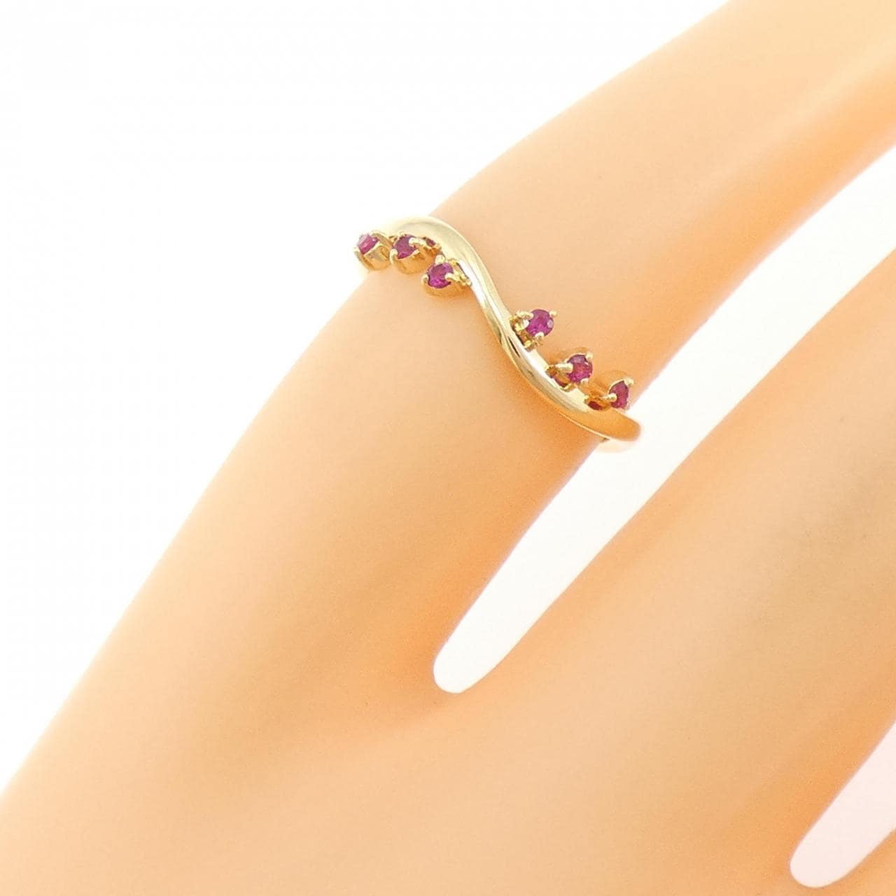 エテ ルビー ピンキーリング