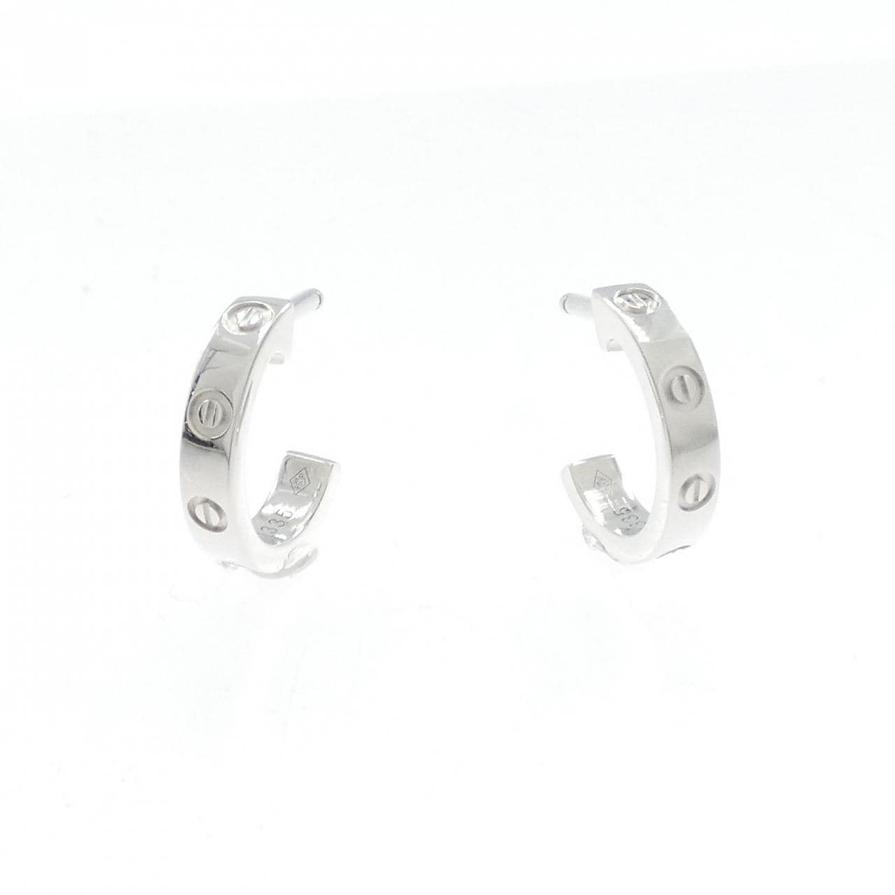 カルティエ ミニラブ ピアス