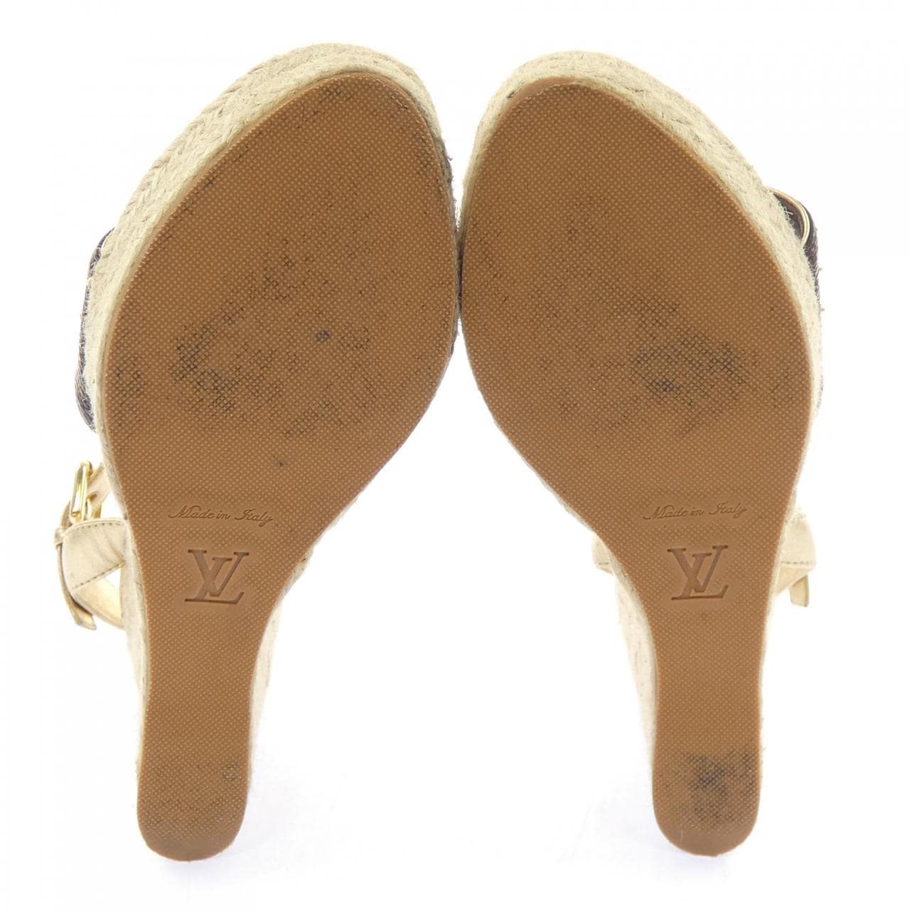 ルイヴィトン LOUIS VUITTON エスパドリーユ モノグラムキャンバス スターボードライン サンダル