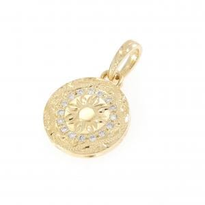 K18YG ダイヤモンド ペンダント 0.08CT