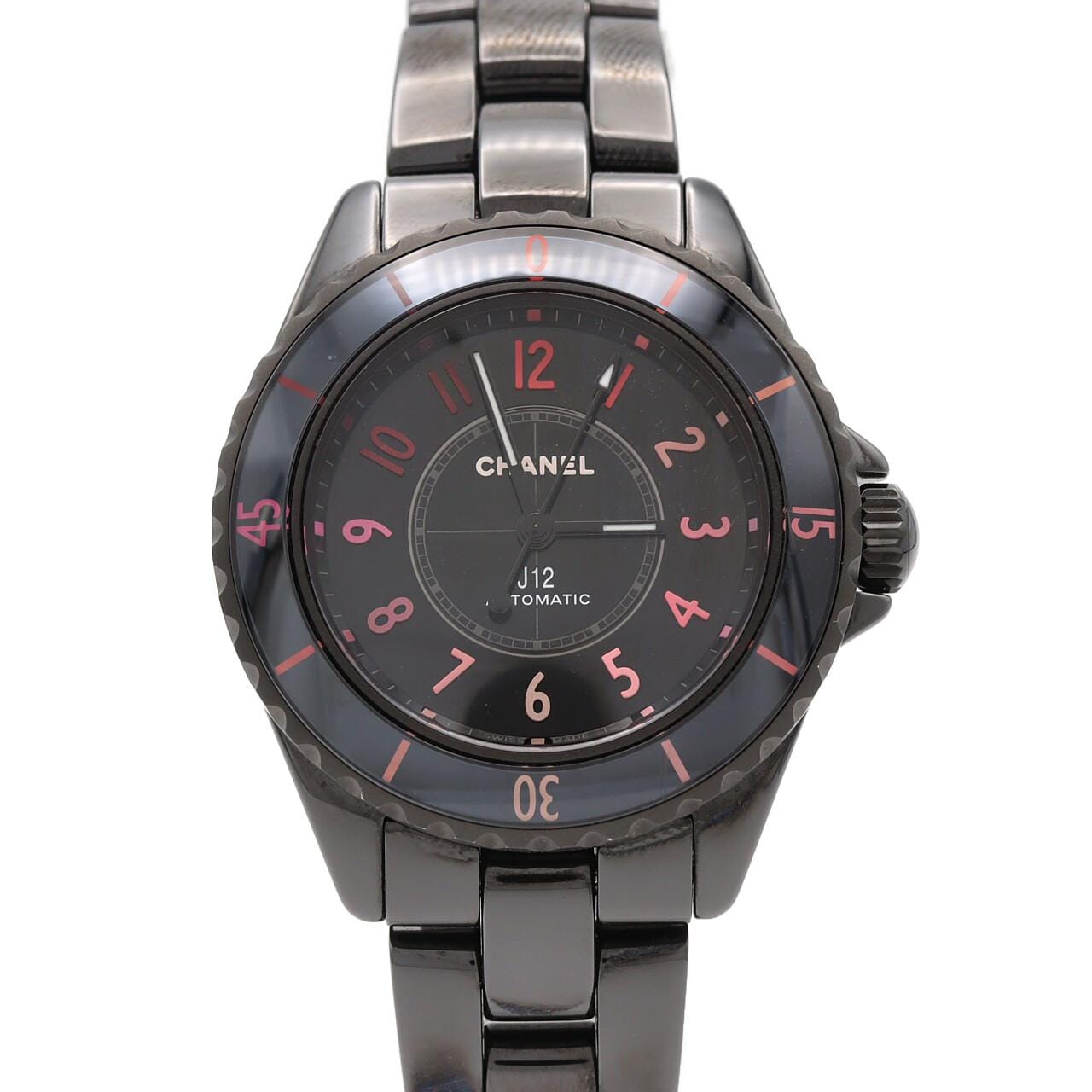 シャネル J12 BLUSH キャリバー12.2 33mmセラミック LIMITED H10311 セラミック 自動巻