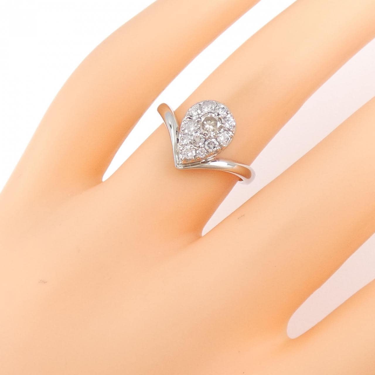 PT ダイヤモンド リング 0.52CT