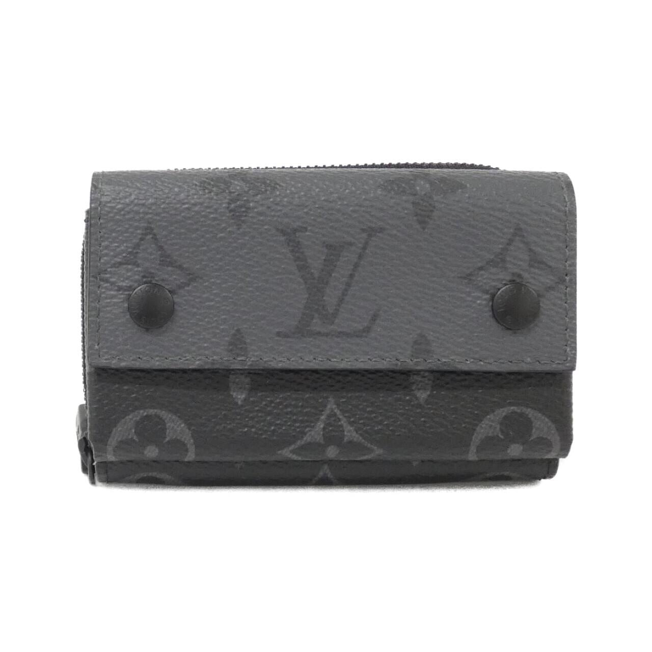 LOUIS VUITTON Monogram Eclipse Reverse Zippy Organizer M82771 INCASE