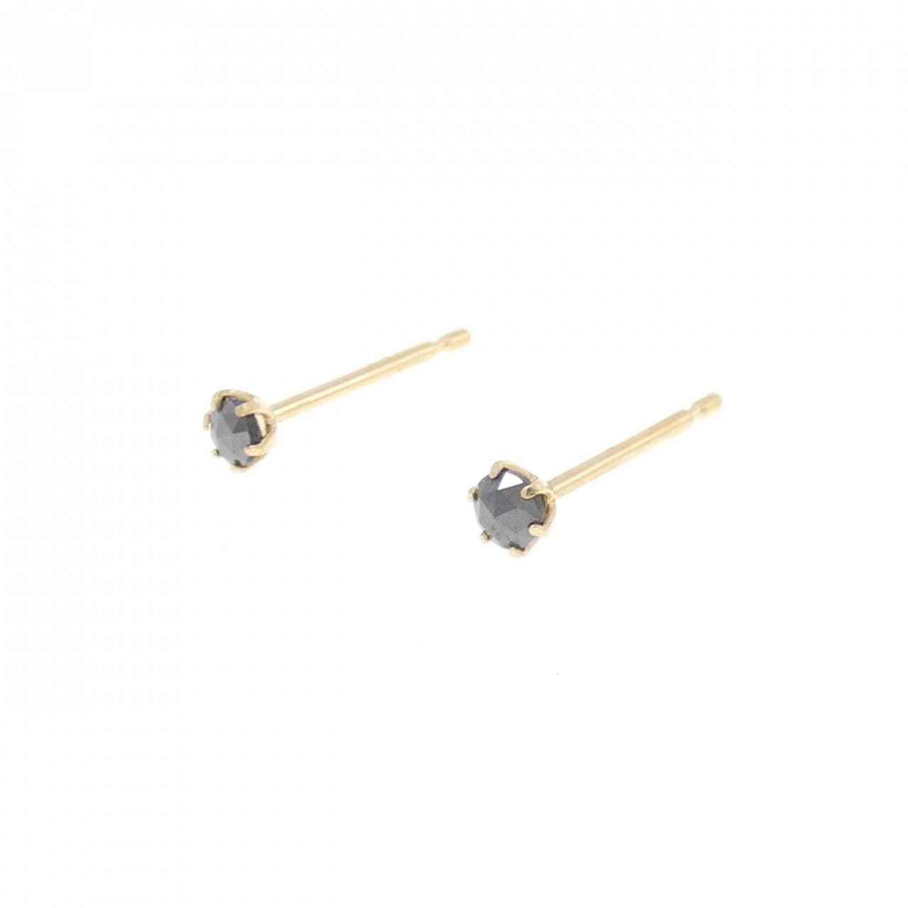 【新品】K18YG ダイヤモンド ピアス 0.10CT