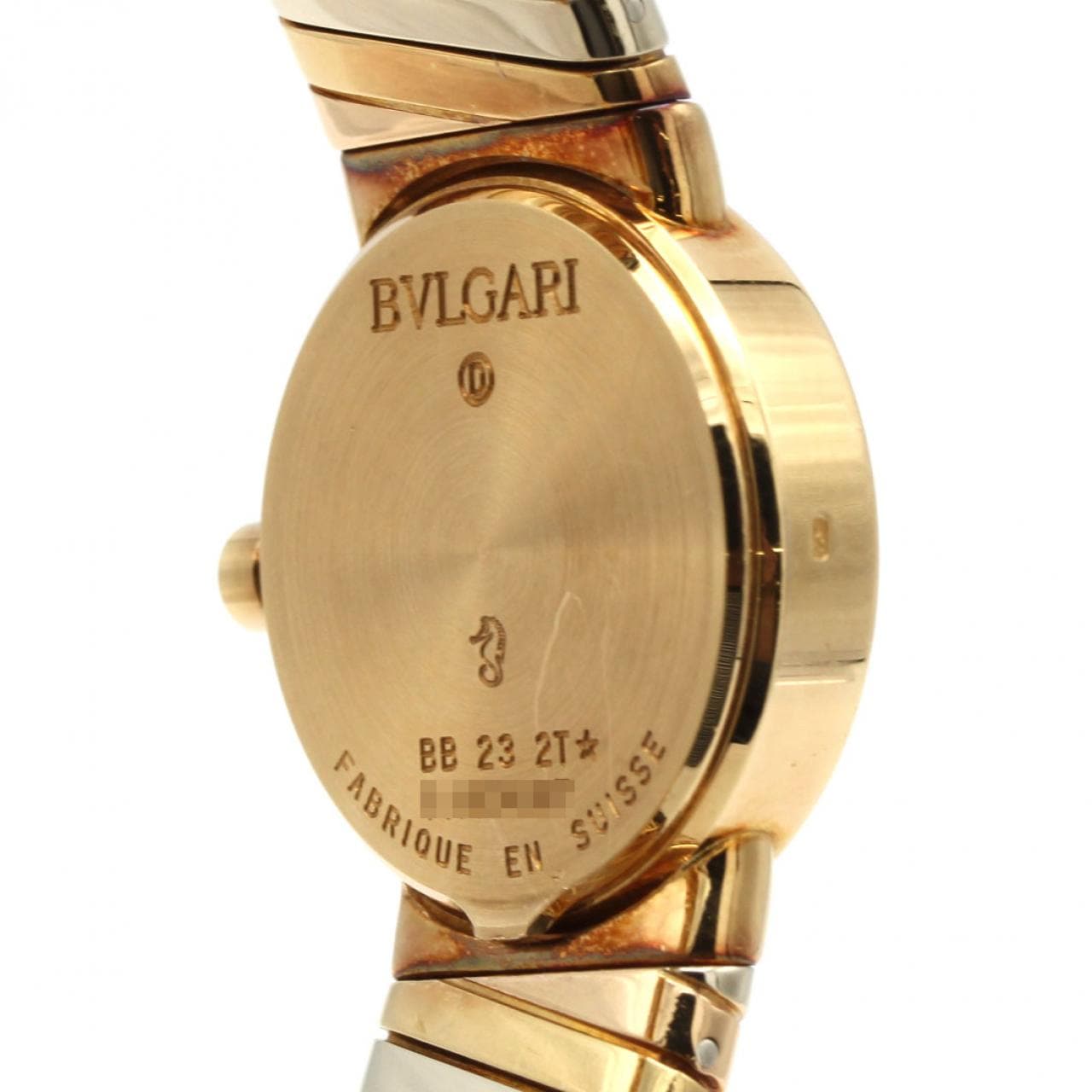 【ノーメンテナンス還元価格】ブルガリ ブルガリブルガリ･トゥボガス スリーカラー Lサイズ BB232T YG クォーツ