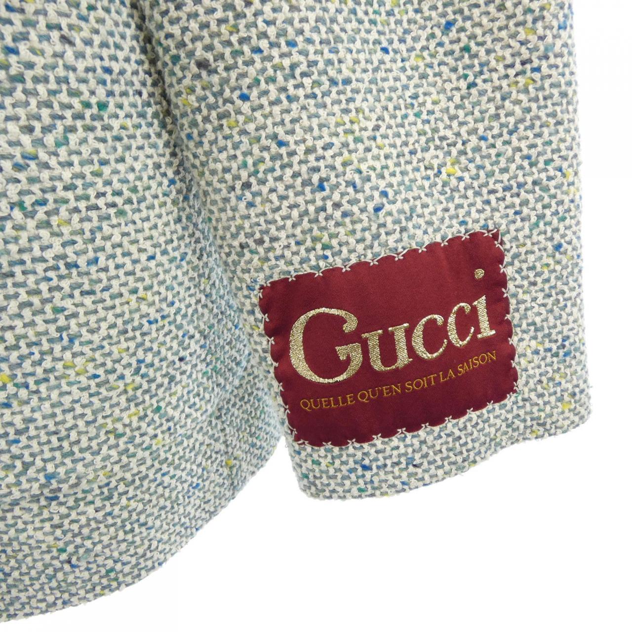 グッチ GUCCI 631414 ZAD9D ノーカラージャケット