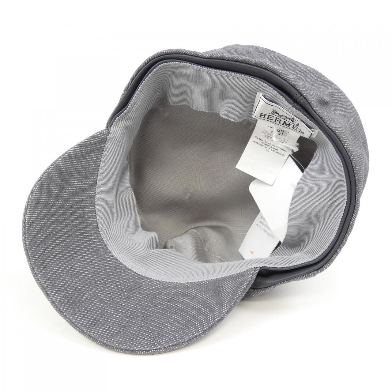 エルメス HERMES ダニ DANI クルードセル H222016N キャップ