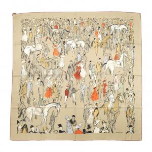 エルメス HERMES パドック PADDOCK H241228S カレジェアン140 ショール