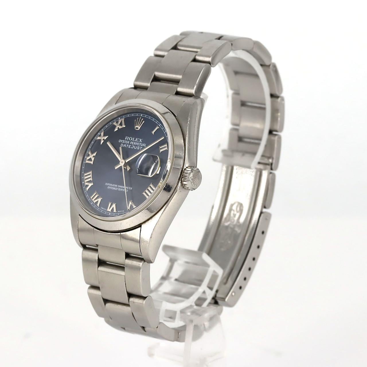 【ノーメンテナンス還元価格】ロレックス デイトジャスト 16200 SS 自動巻 U番