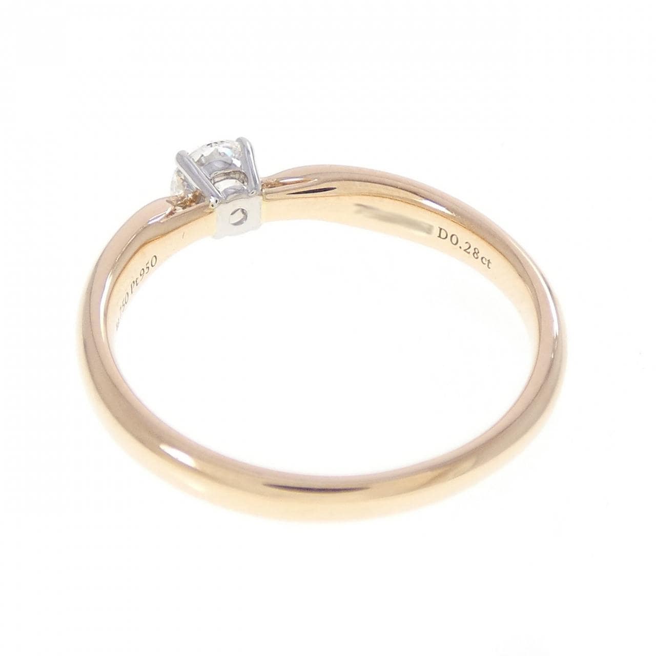 ティファニー ハーモニー リング 0.28CT H VS1 3EXT