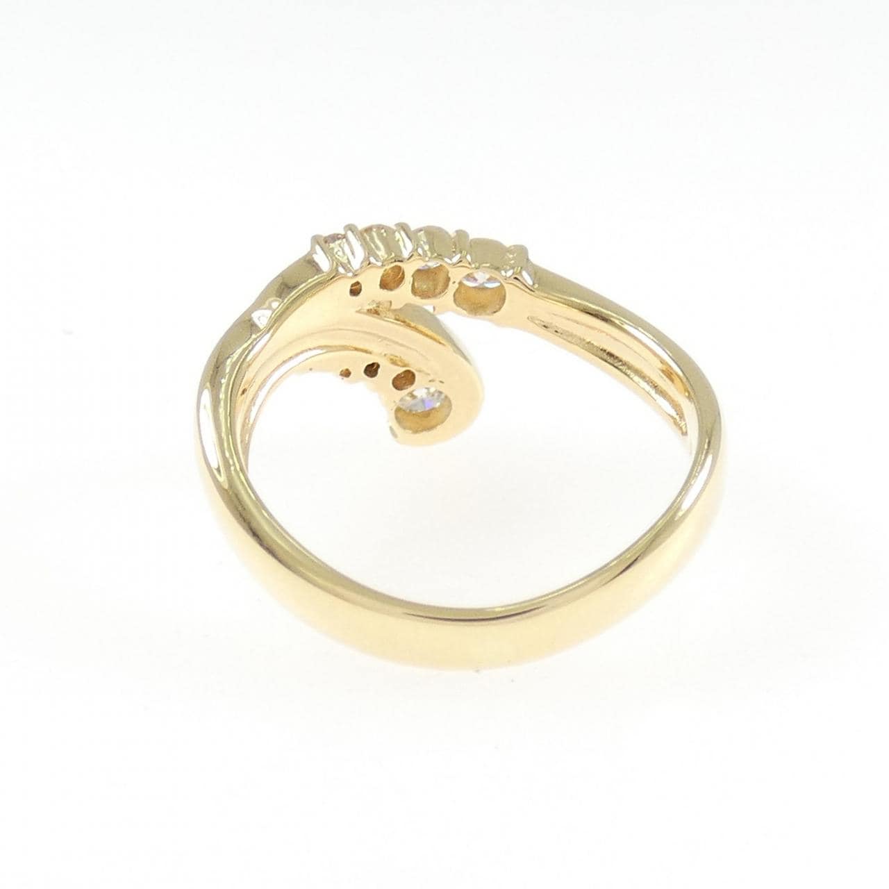 K18YG ダイヤモンド リング 0.30CT