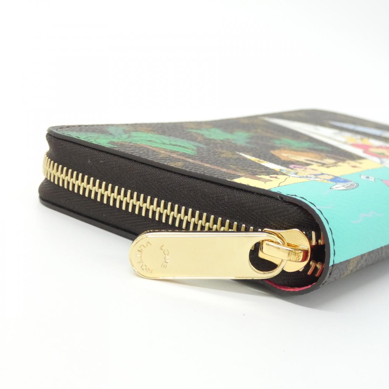LOUIS VUITTON Monogram (Vivienne)拉链錢包 M82839 錢包