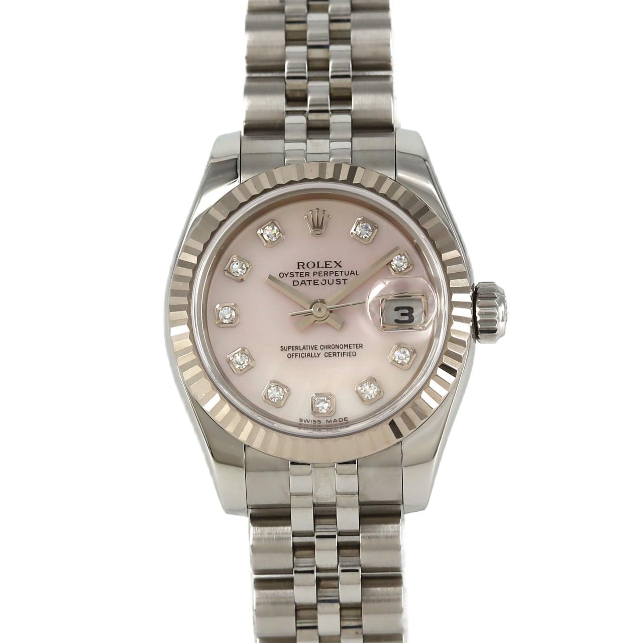 ロレックス デイトジャスト 179174NG SSxWG 自動巻 D番