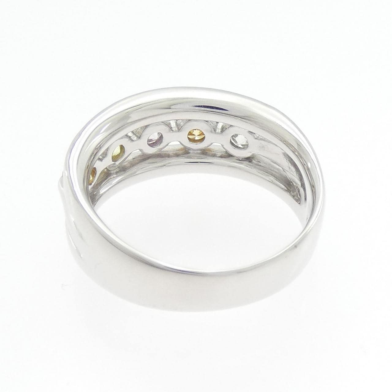 K18WG ダイヤモンド リング 0.80CT