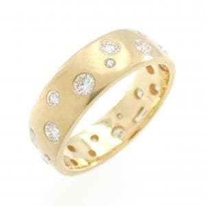 【新品】K18YG ダイヤモンド リング 0.47CT