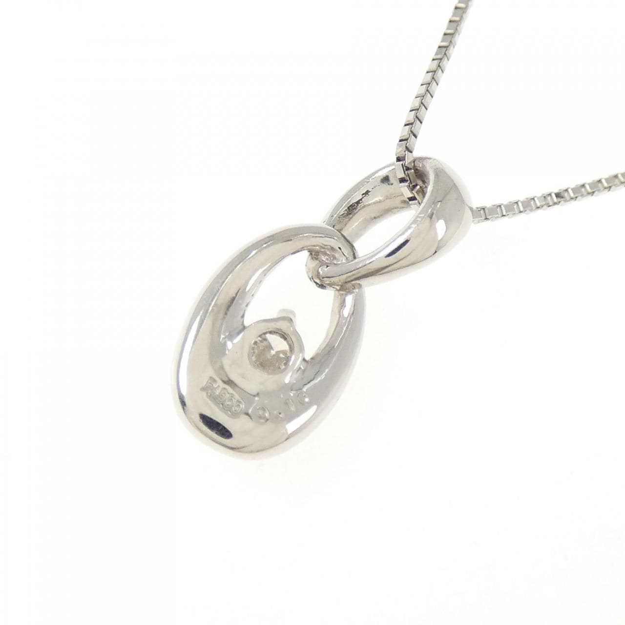 PT900/PT850 ダイヤモンド ネックレス 0.13CT