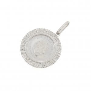 【新品】PT900(枠) コイン ペンダント