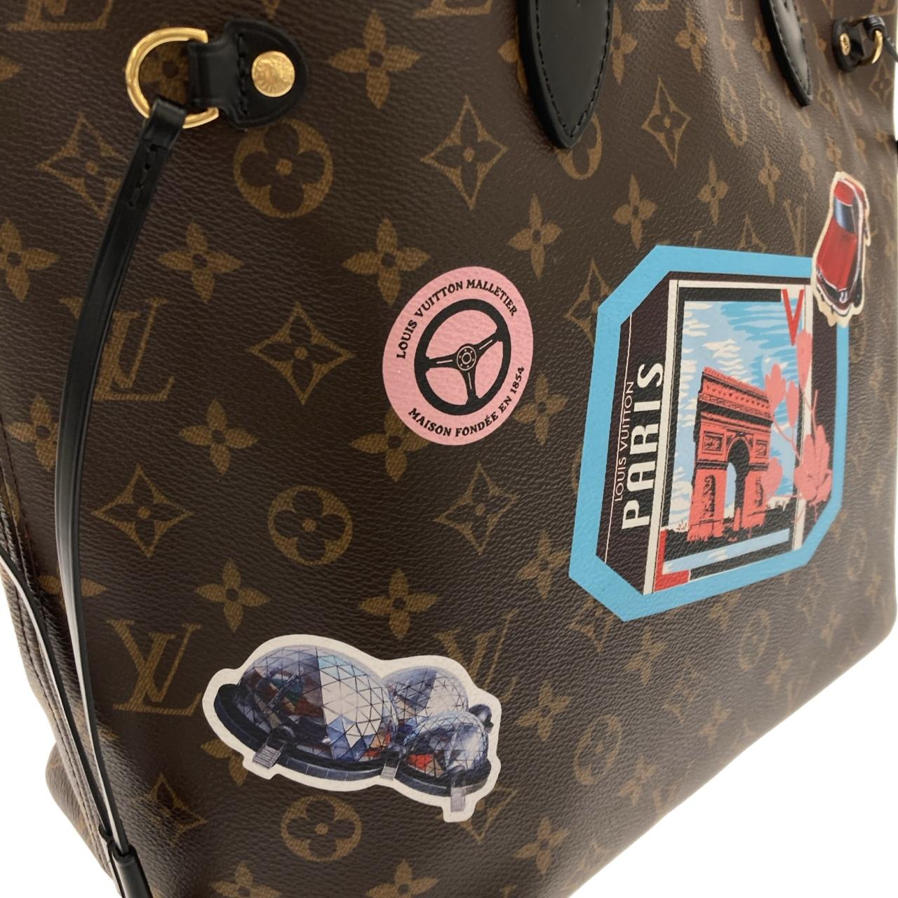 ルイヴィトン モノグラム ワールドツアー ネヴァーフル MM M42844 バッグ