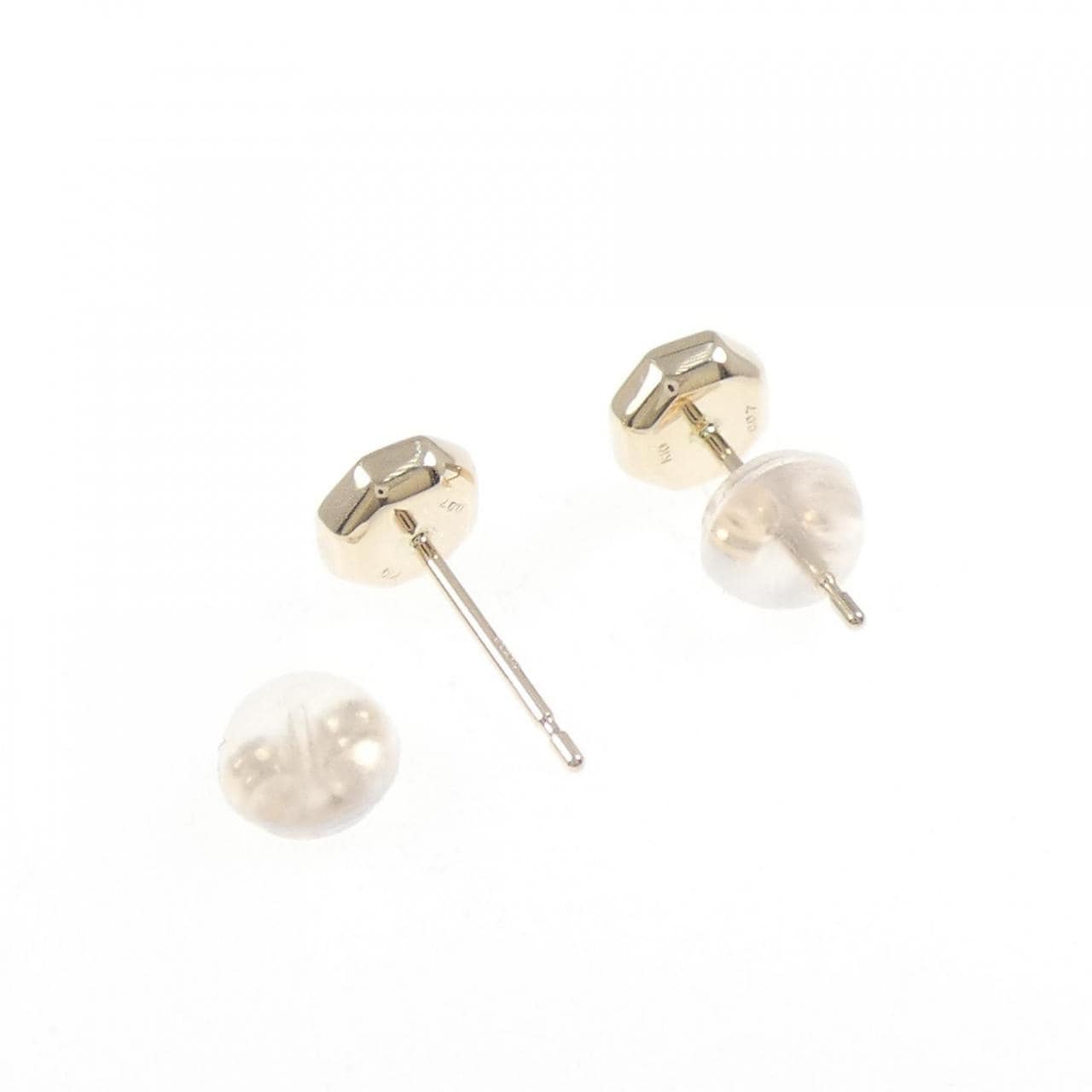 【リメイク】K10YG ダイヤモンド ピアス 0.14CT