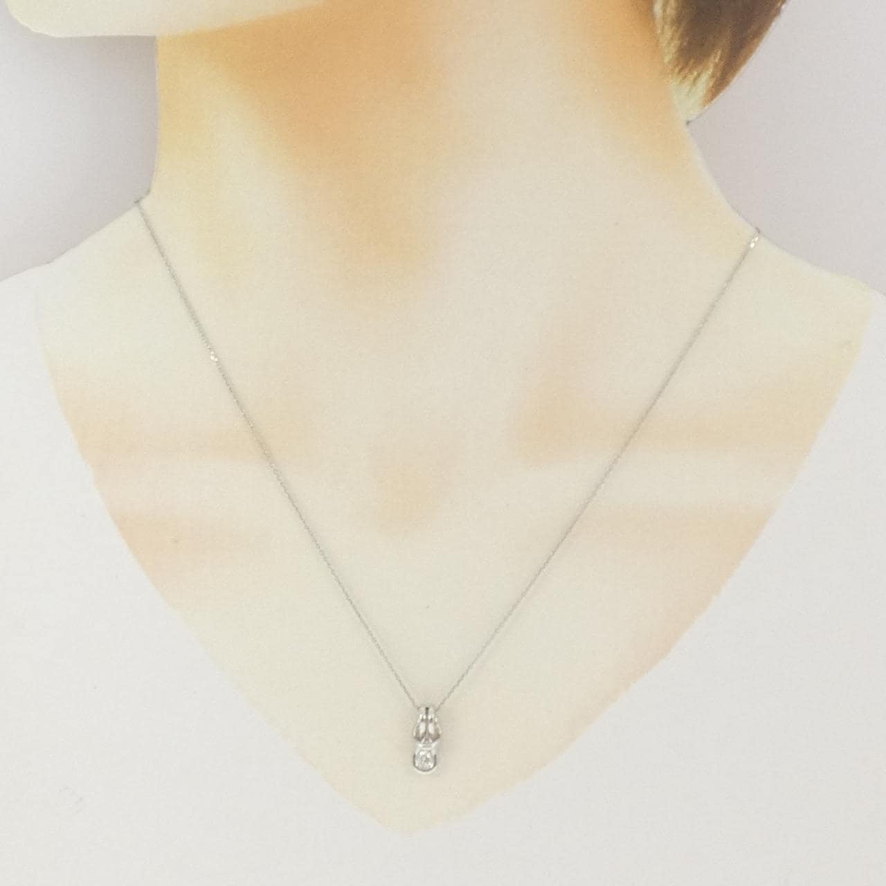 フォーエバー　マーク エンコルディア ネックレス 0.16CT