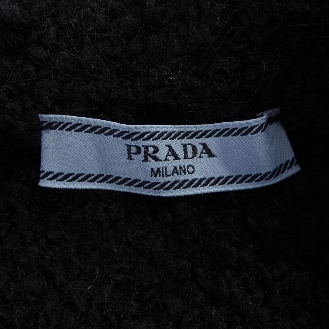 プラダ PRADA ブークレモヘア P25L98 S232 13CS カーディガン