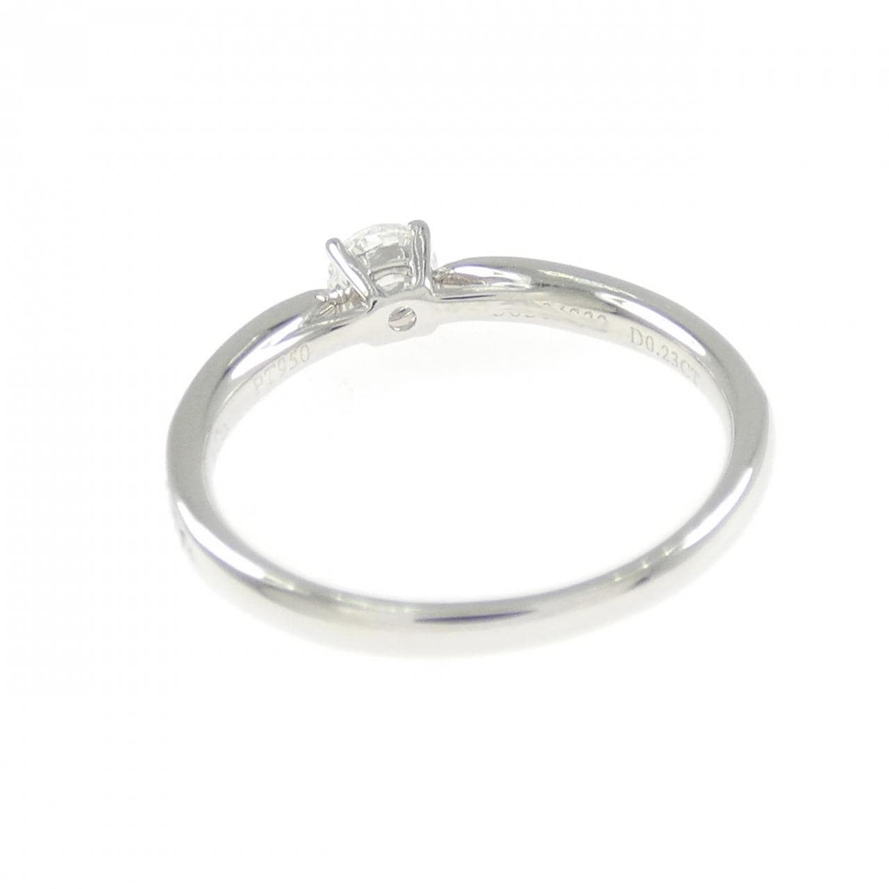 ティファニー ハーモニー リング 0.23CT F IF 3EXT