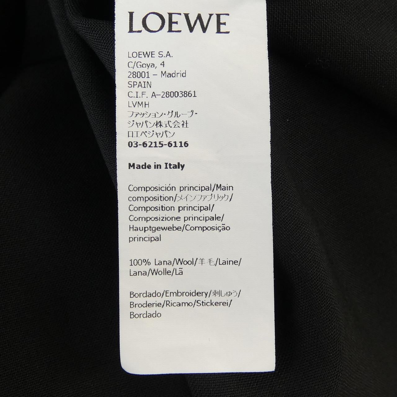 ロエベ LOEWE H526Y05X24 シャツ