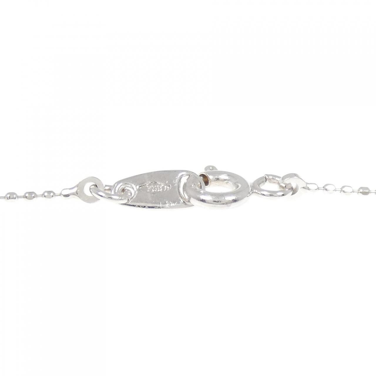 Folli Follie四葉草鑽石項鍊 0.04克拉