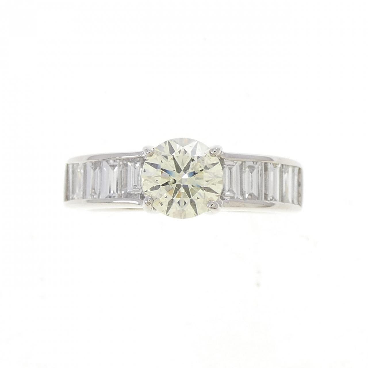 PT900 ダイヤモンド リング 1.042CT M SI2 Good