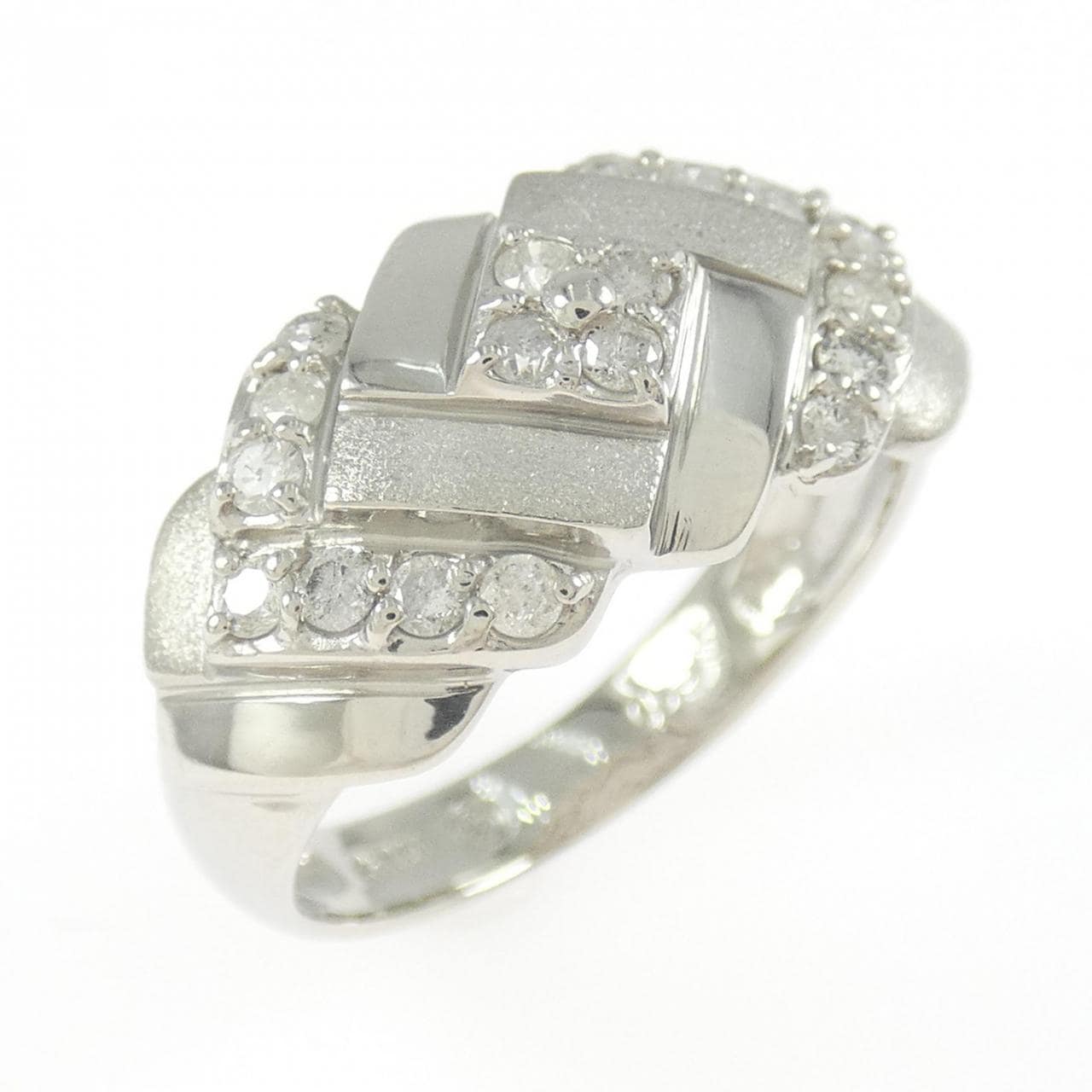 PT1000 ダイヤモンド リング 0.35CT