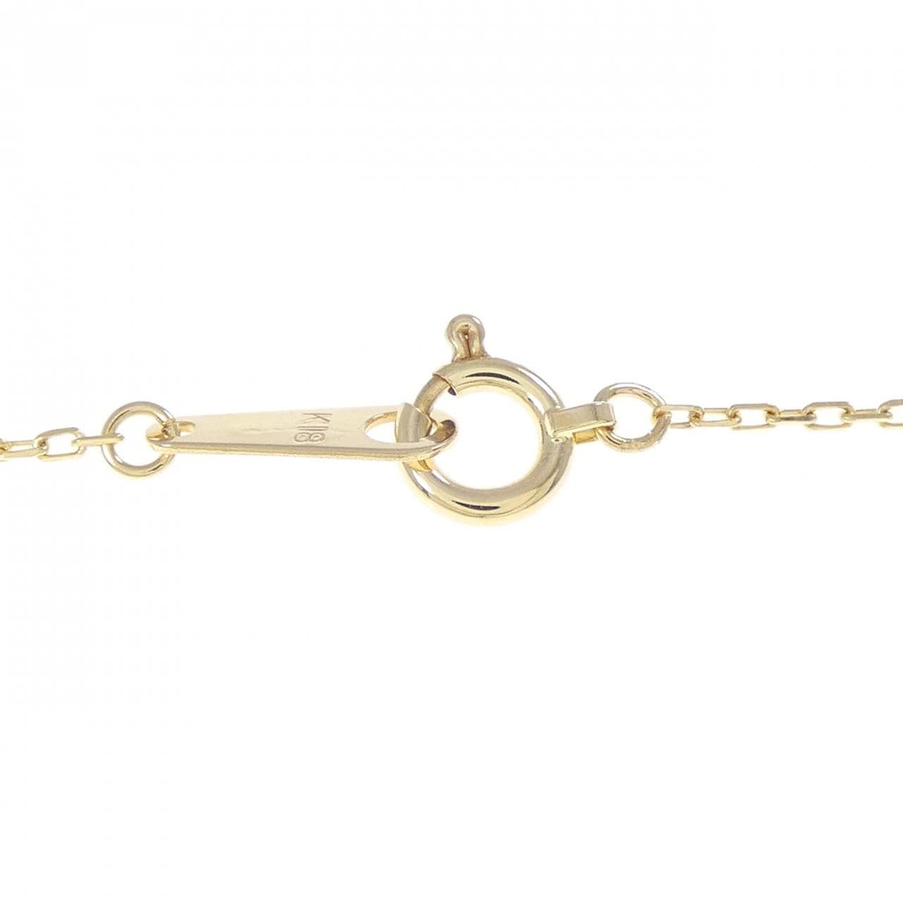 K18YG ダイヤモンド ネックレス 0.05CT