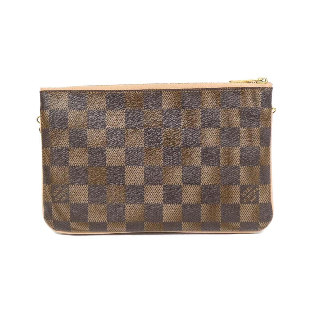 ルイヴィトン ダミエ ポシェット ドゥーブル ジップ N60254 ショルダーバッグ