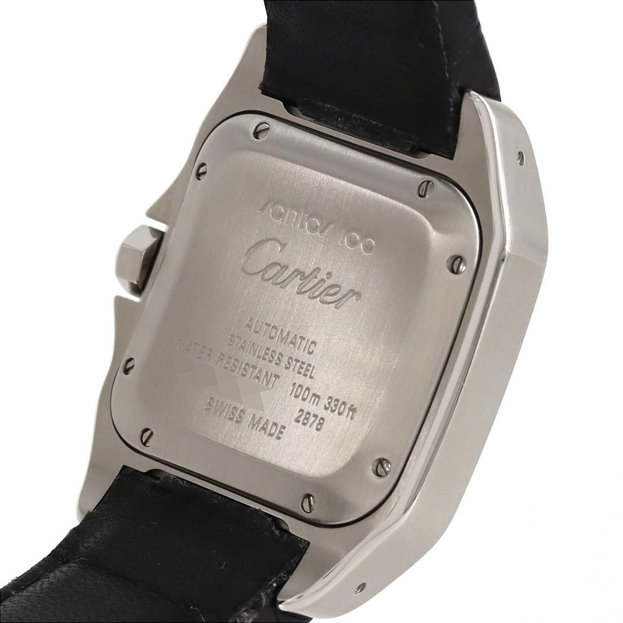 カルティエ サントス100 MM W20106X8 SS 自動巻