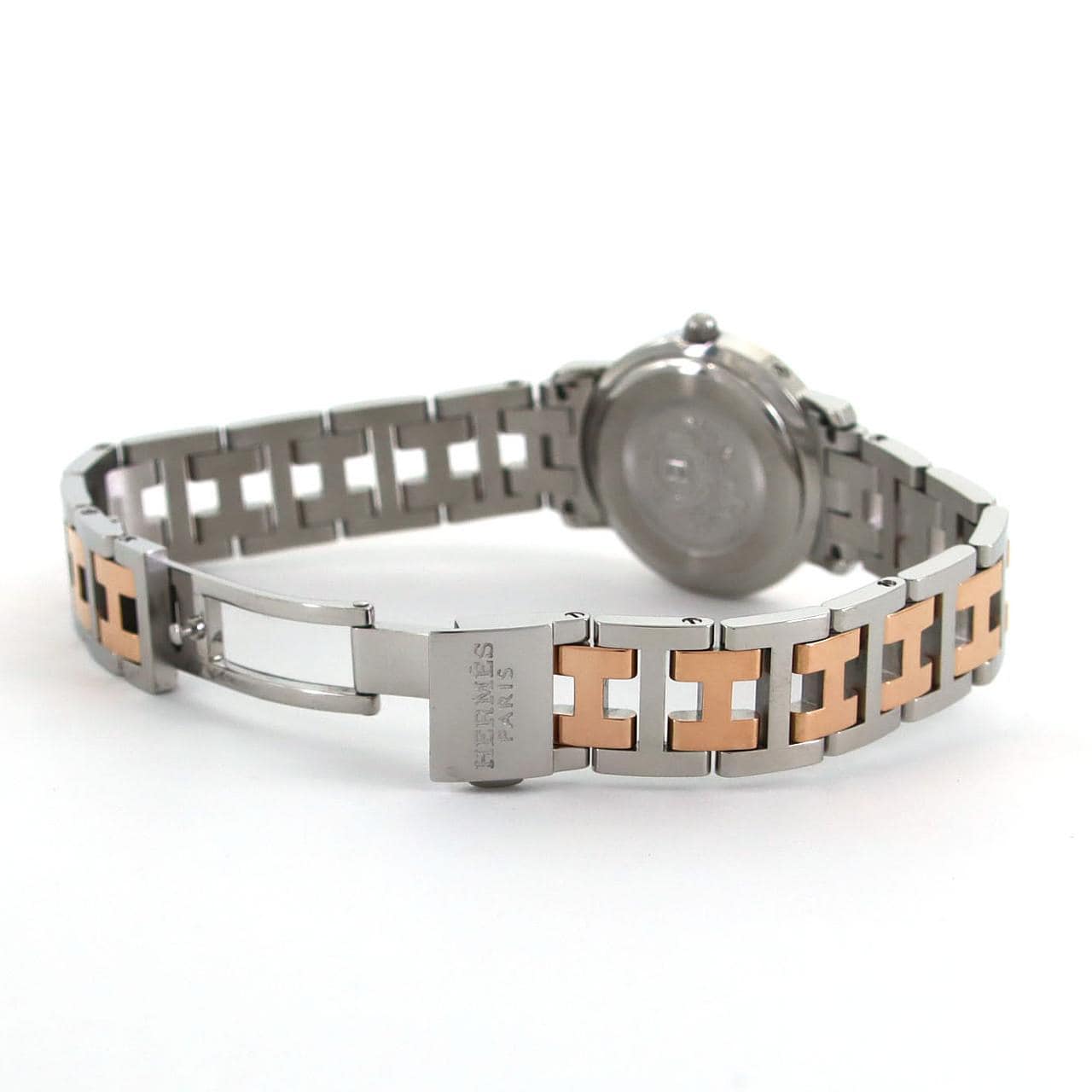 エルメス クリッパーナクレ PGコンビ CL4.221 SSxPG クォーツ