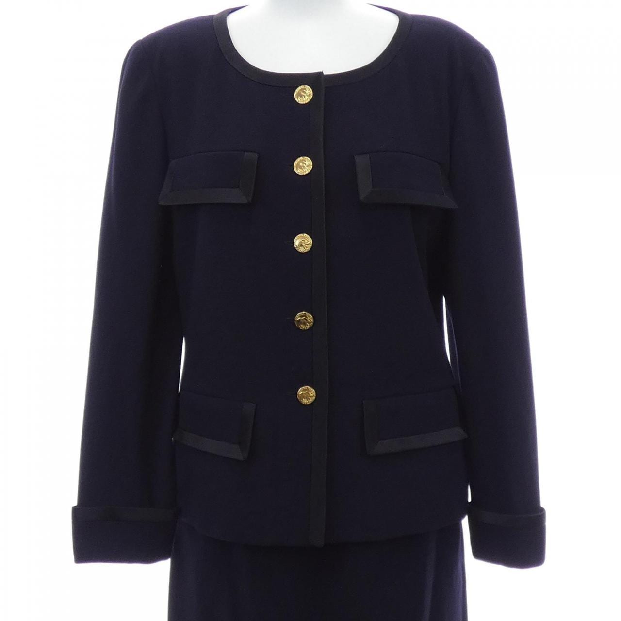 【ヴィンテージ】シャネル CHANEL 20639 スーツ