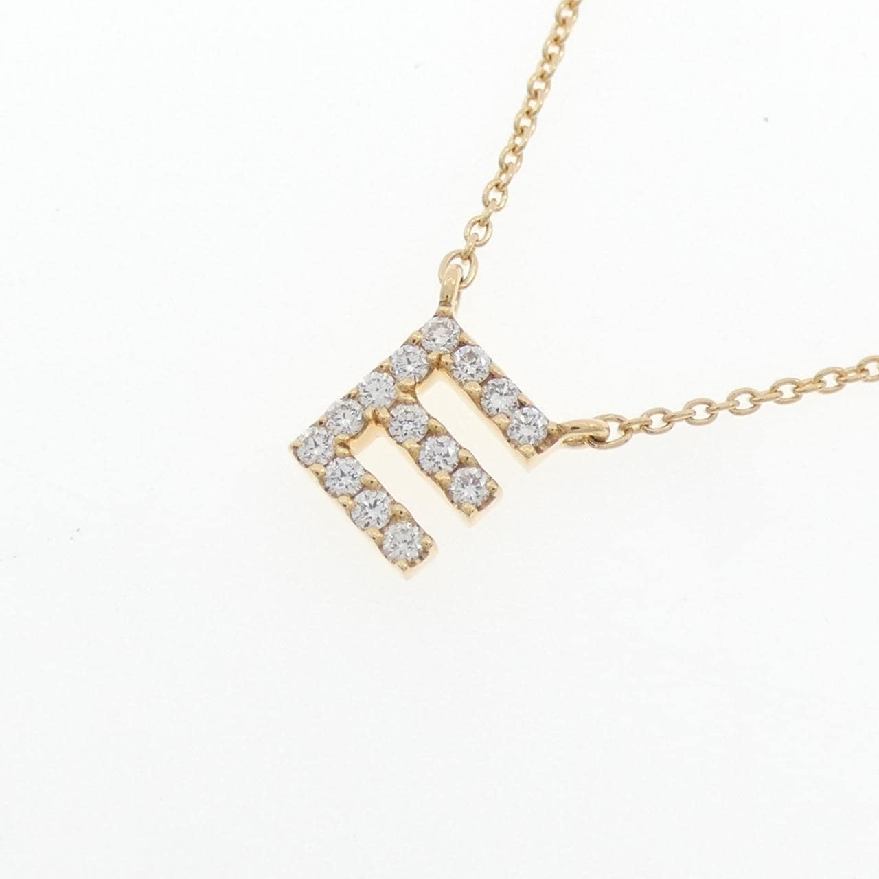 ギンザ タナカ ダイヤモンド ネックレス 0.11CT