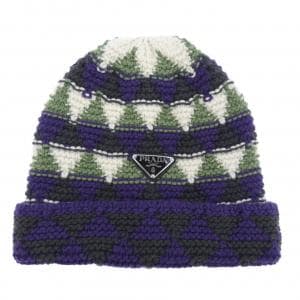 プラダ PRADA トライアングルロゴ 1HC358 2CY3 ニットキャップ