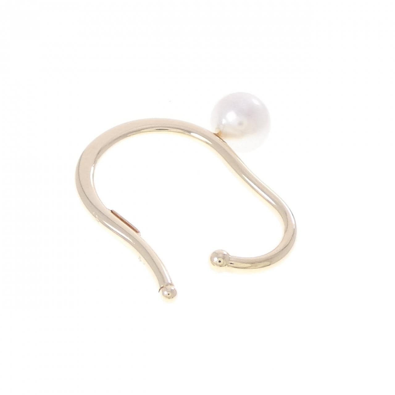 K10YG アコヤパール イヤーカフ 5.7mm 片耳