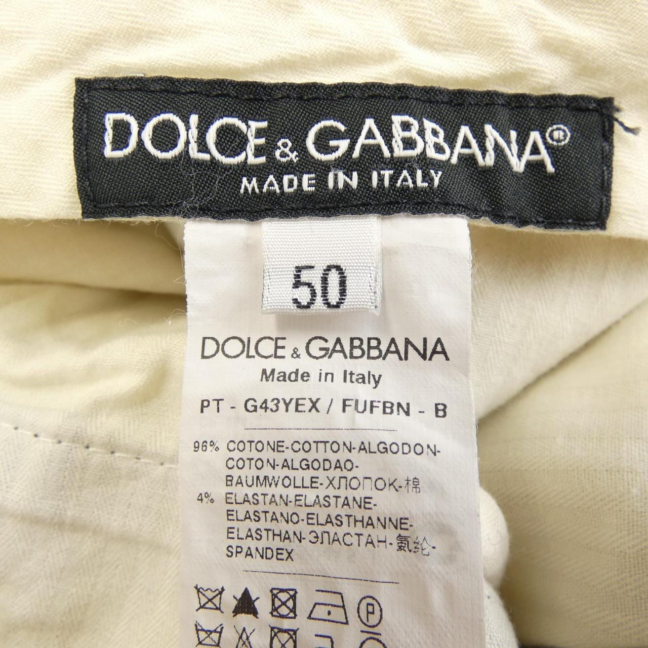 ドルチェアンドガッバーナ DOLCE&GABBANA G43YEX/FUFBN パンツ