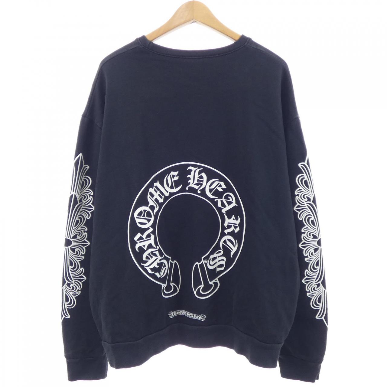 クロムハーツ CHROME HEARTS ホースシュー HORSE SHOE フローラルクロス 408196533******695 スウェット