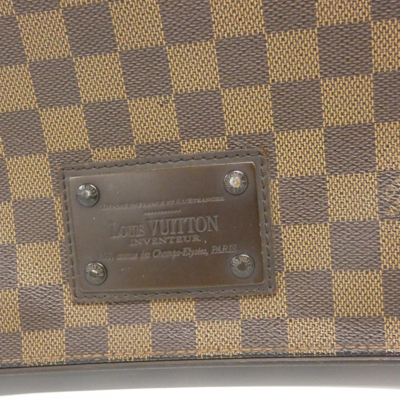 ルイヴィトン ダミエ ブルックリン MM N51211 ショルダーバッグ
