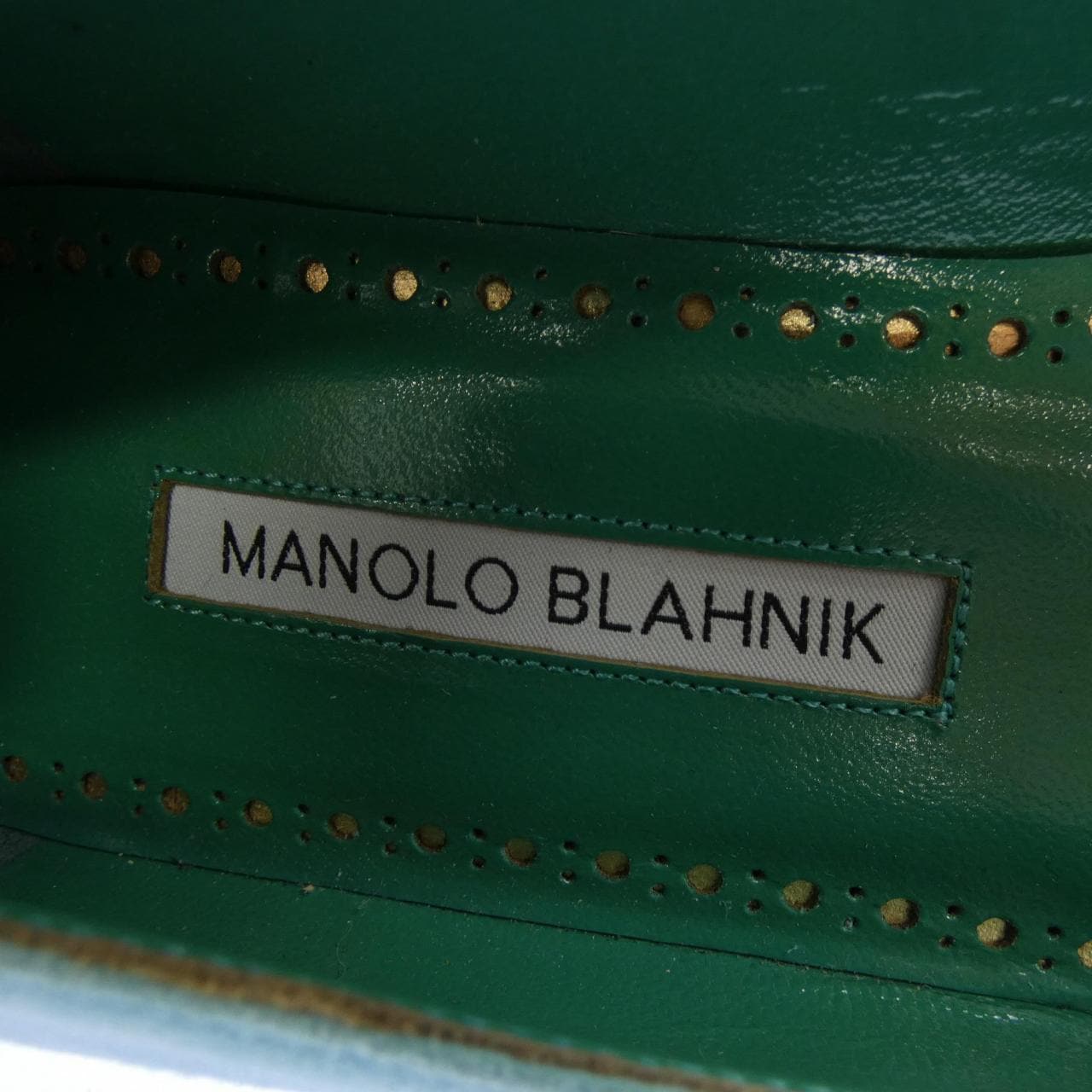 マノロブラニク MANOLO BLAHNIK GIBFLA フラットシューズ