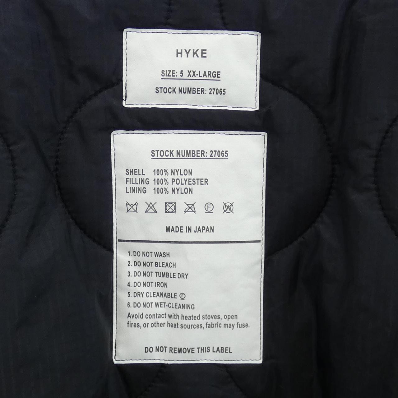 ハイク HYKE ジャケット