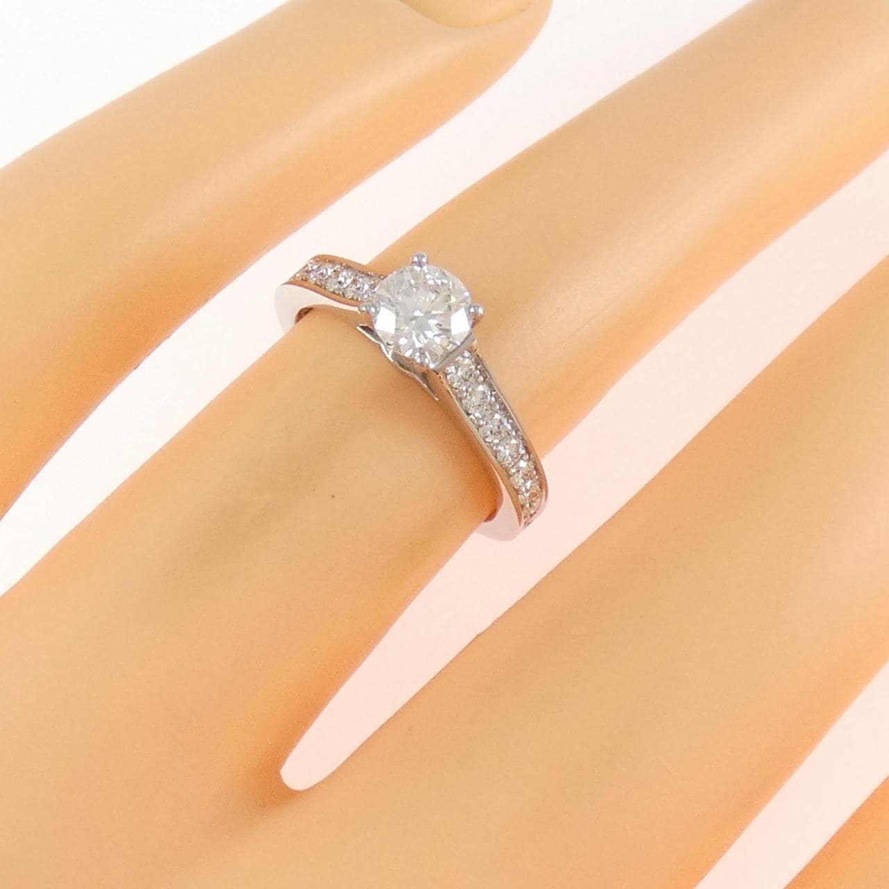 カルティエ 1895 ソリテール リング 0.40CT F VS2 3EXT