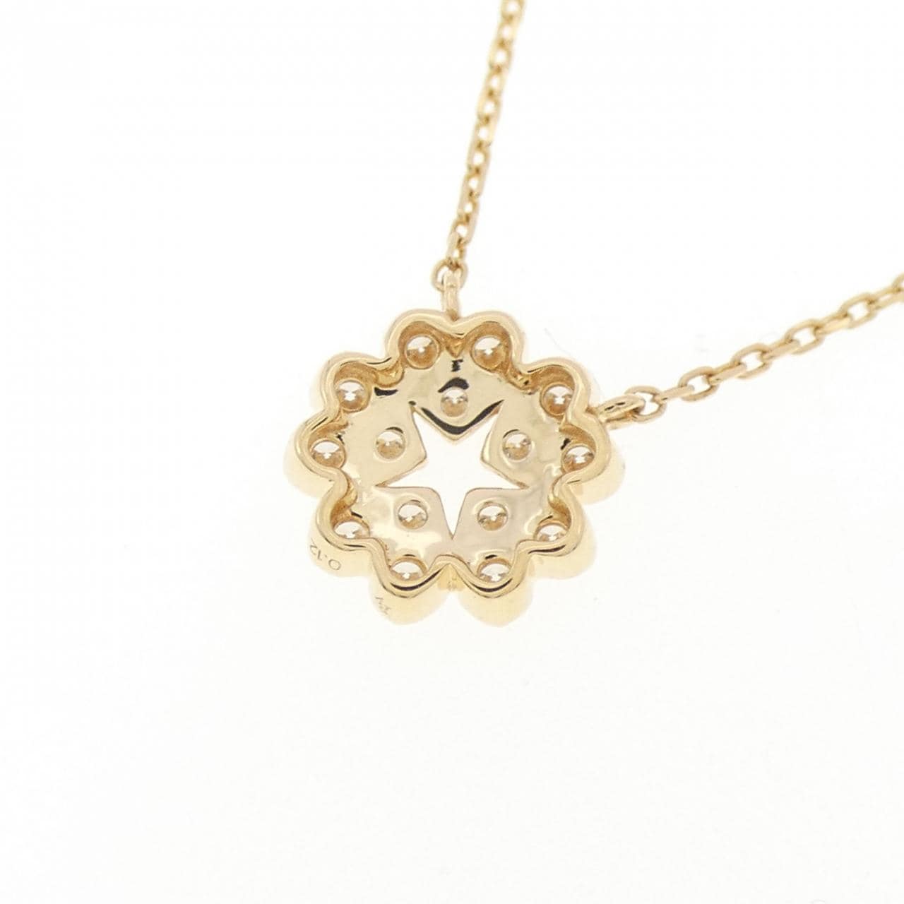 ポンテヴェキオ ダイヤモンド ネックレス 0.12CT