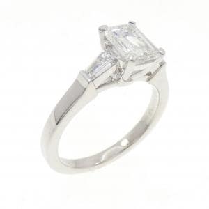 グラフ プロミス リング 0.70CT G VVS2 エメラルドカット