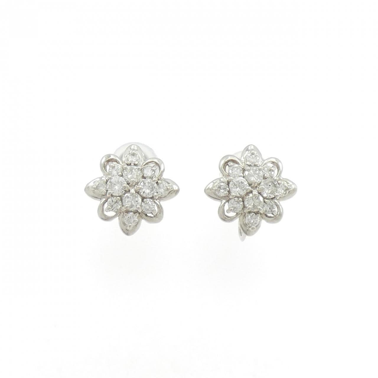 PT850 ダイヤモンド イヤリング 1.00CT